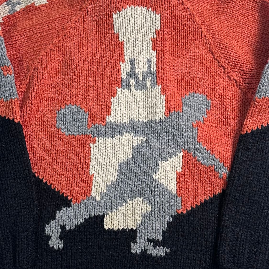 Person’s 퍼슨스 볼링 코위찬 니트 집업 상품이미지5