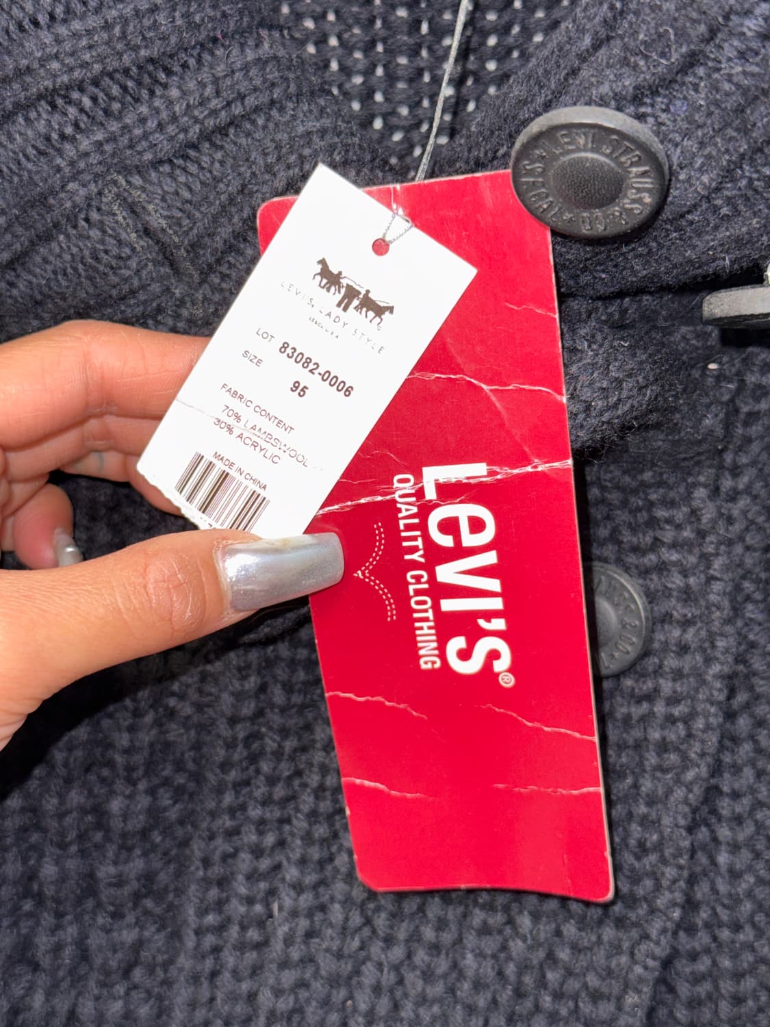 Levi’s double button strap waffle jk 상품이미지8