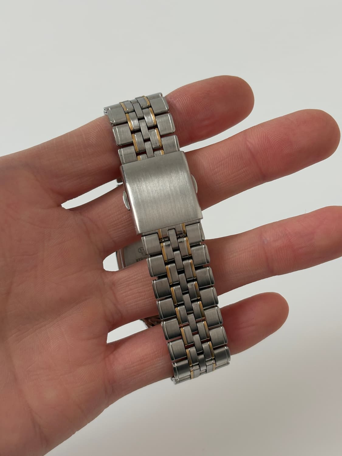 SEIKO 빈티지 시계 1990년대 Spirit 콤비 스퀘어 탱크 쿼츠 상품이미지7