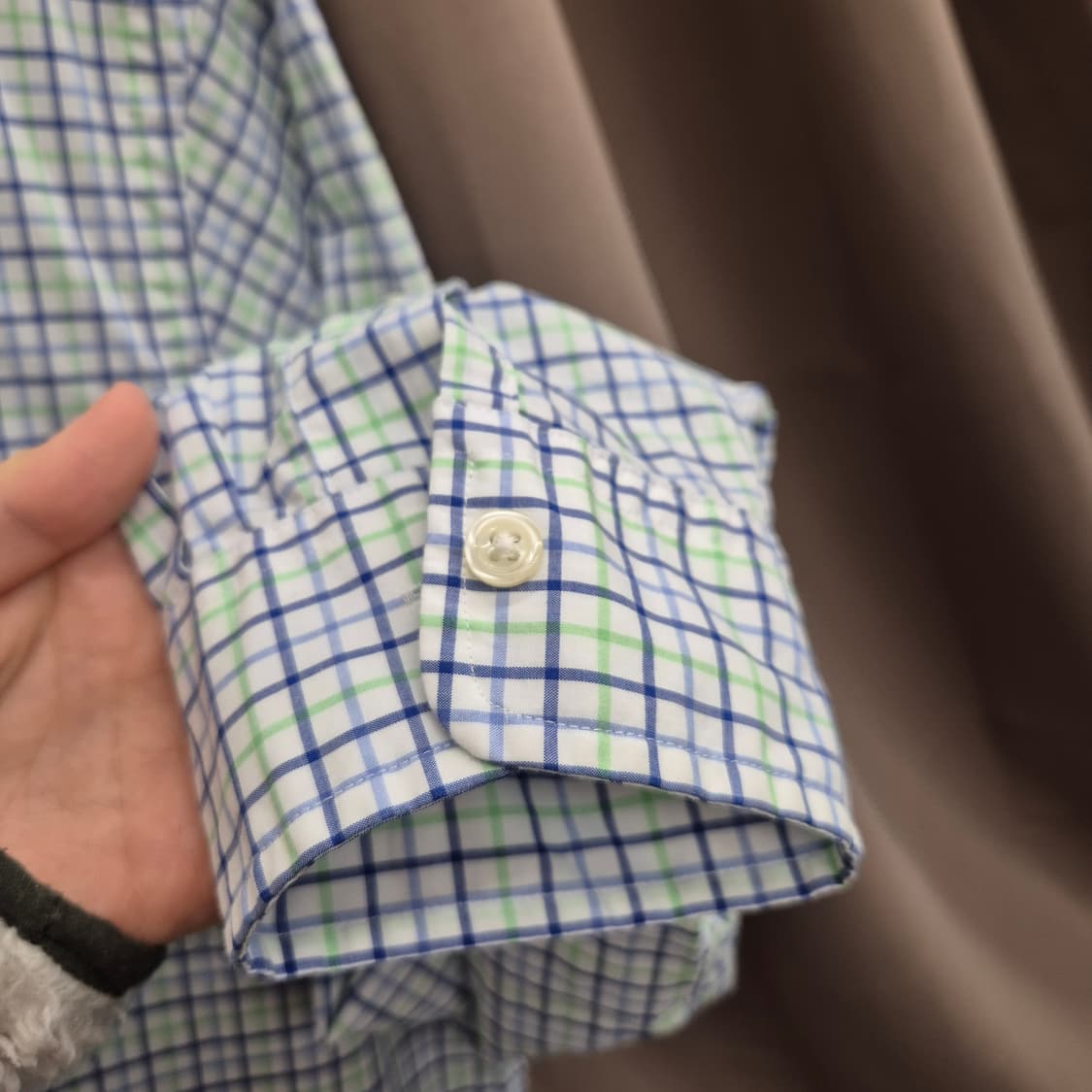 폴로 랄프로렌 클래식핏 체크셔츠 L 상품이미지4