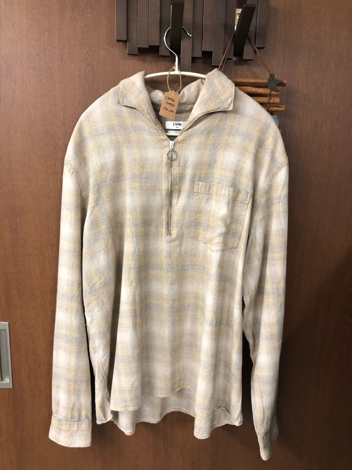 Cmmnswdn 하프집업 셔츠 50 상품이미지1