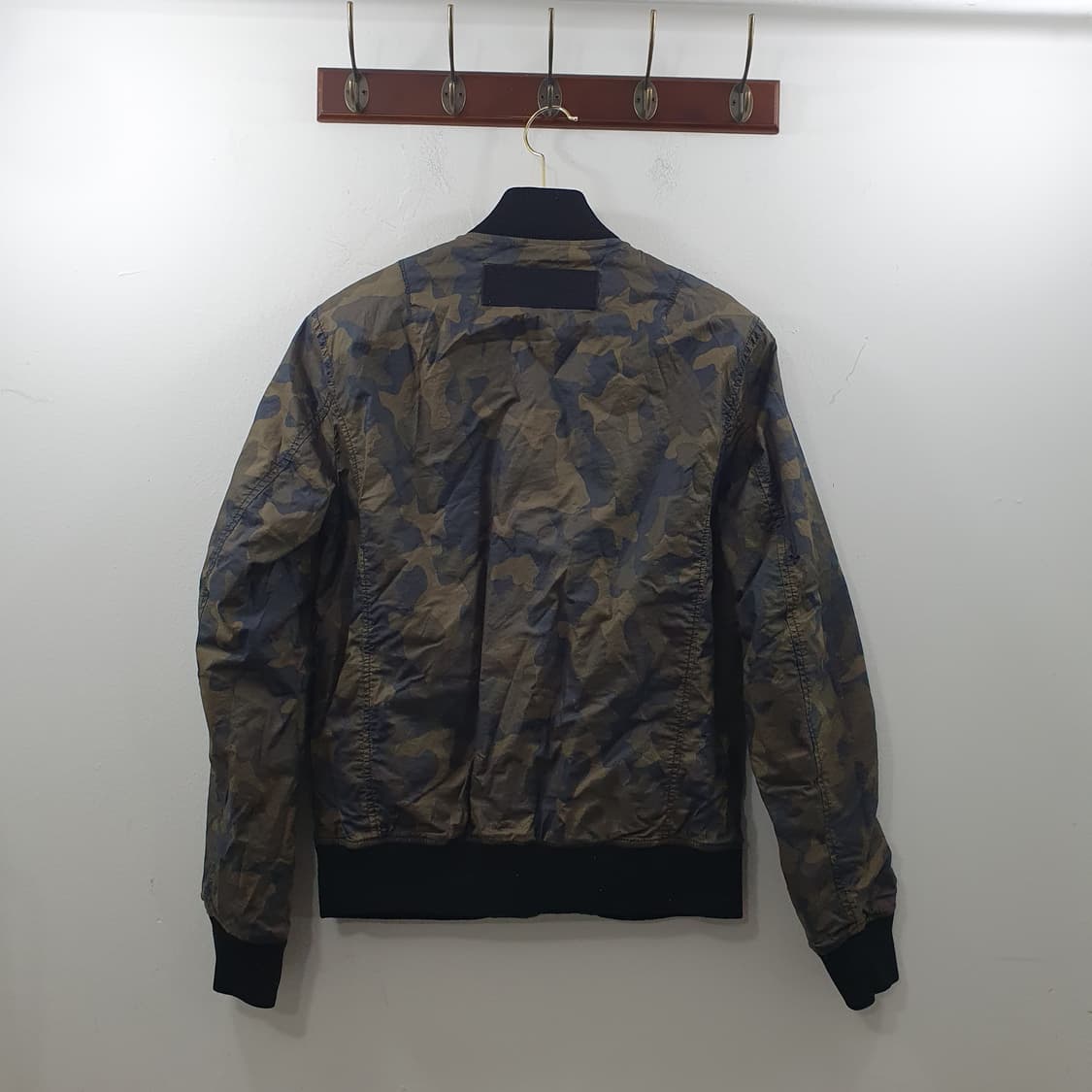 XL 버커루 남성 카모 리버시블 나일론 프린팅 항공 점퍼 자켓 상품이미지6