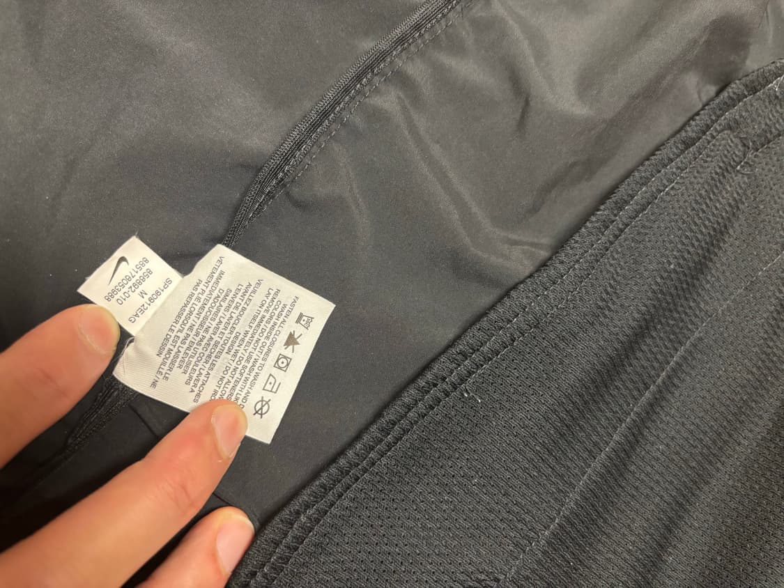 [M] 나이키 에센셜 원드러너 자켓 블랙 상품이미지6