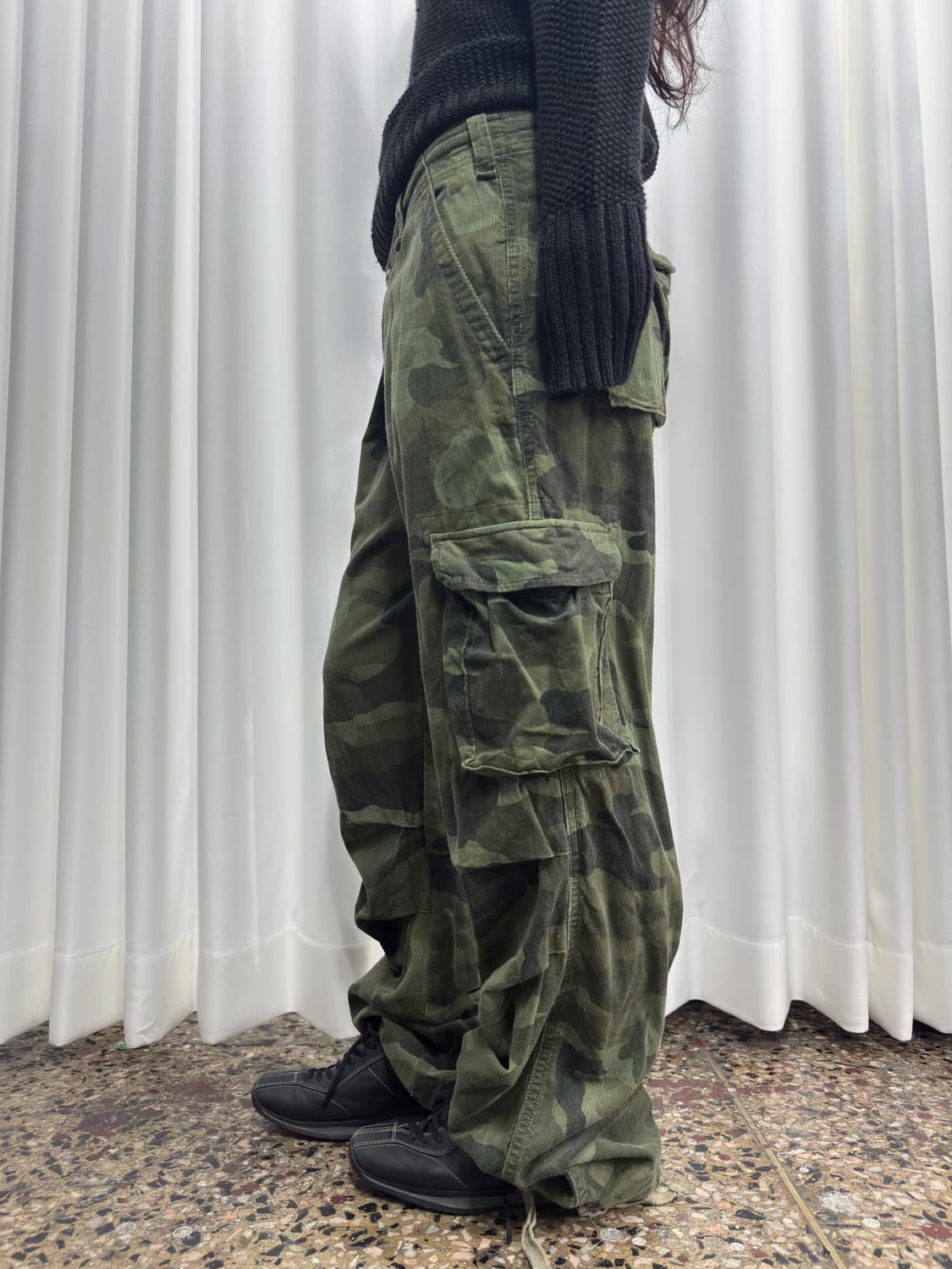 camo corduroy cargo pants 상품이미지4
