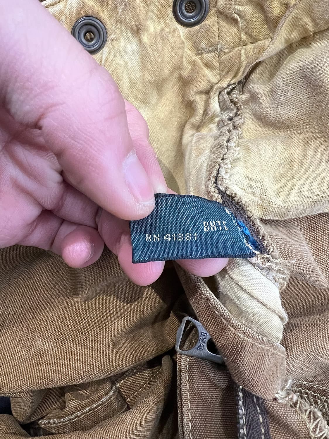 폴로 랄프로렌 라이트 브라운 허니콤 페이디드 워크팬츠 상품이미지9