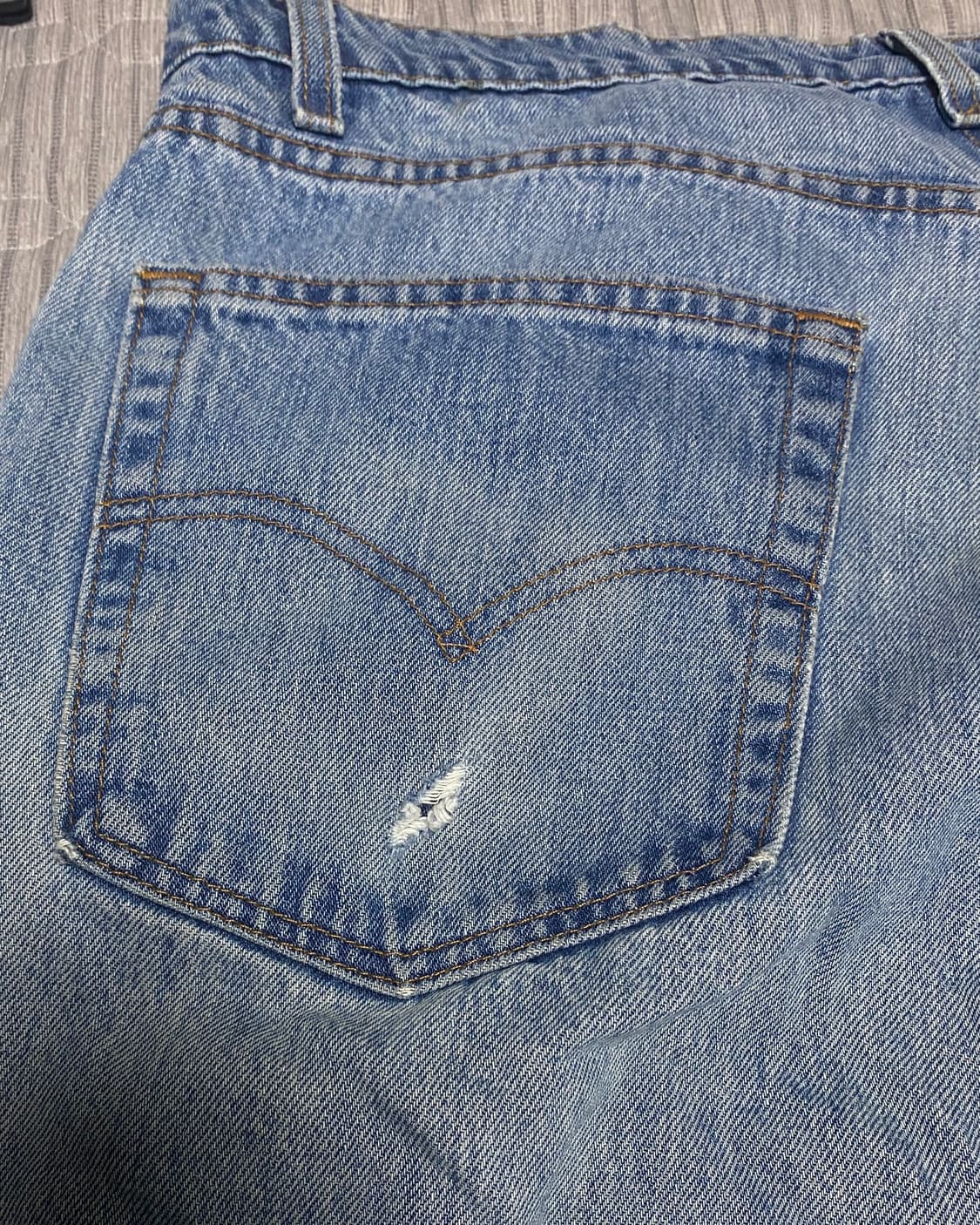 [36X30] 리바이스 569 빈티지 90s USA 데님 팬츠 상품이미지9