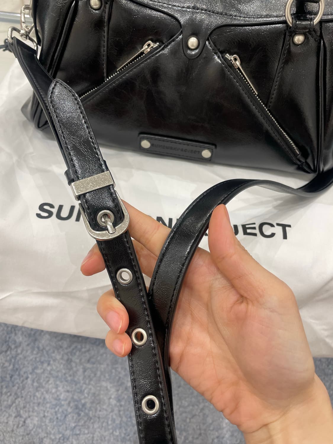 썬번프로잭트 모스백 미니블랙 상품이미지5