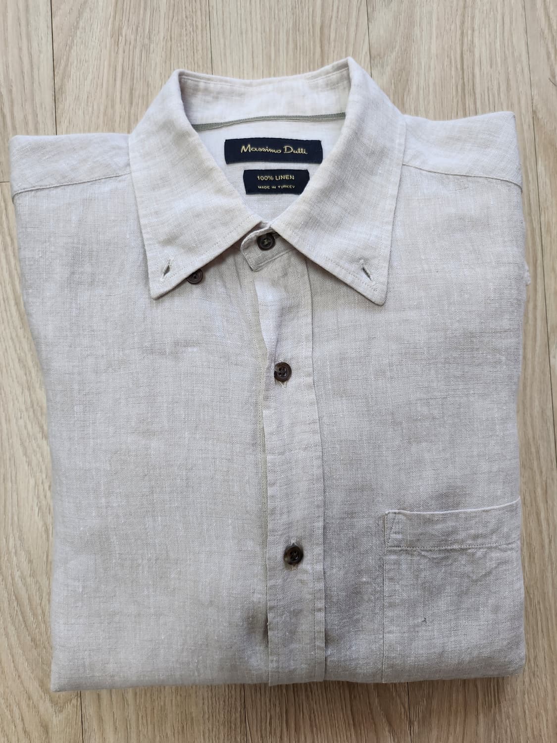 마시모두띠 린넨긴팔셔츠 (S 상품이미지4