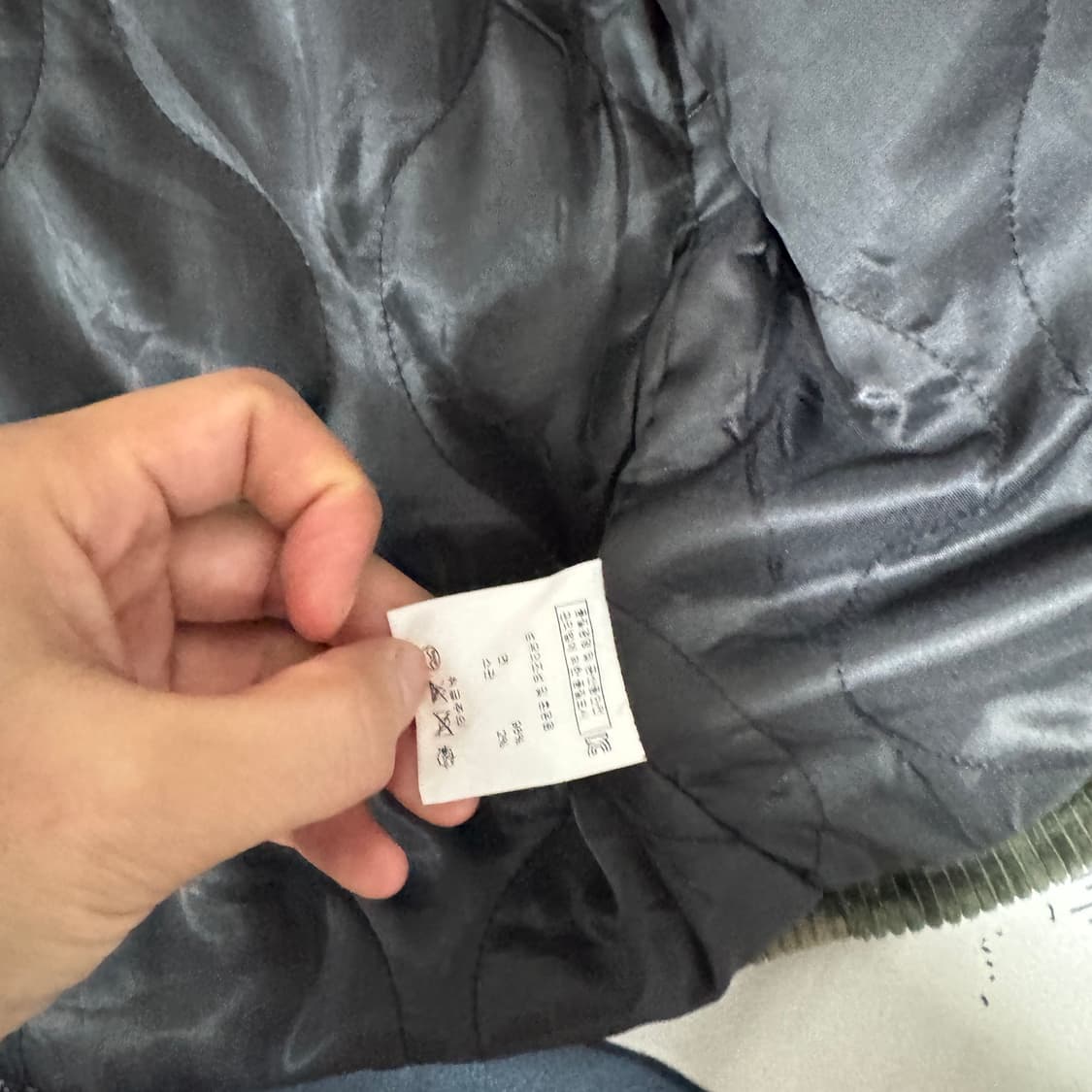 모노플로우 코듀로이 퀄팅자켓 L사이즈 상품이미지4