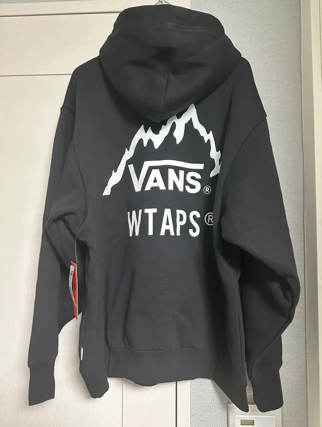 [M] 반스 x 더블탭스 후드 블랙 상품이미지4