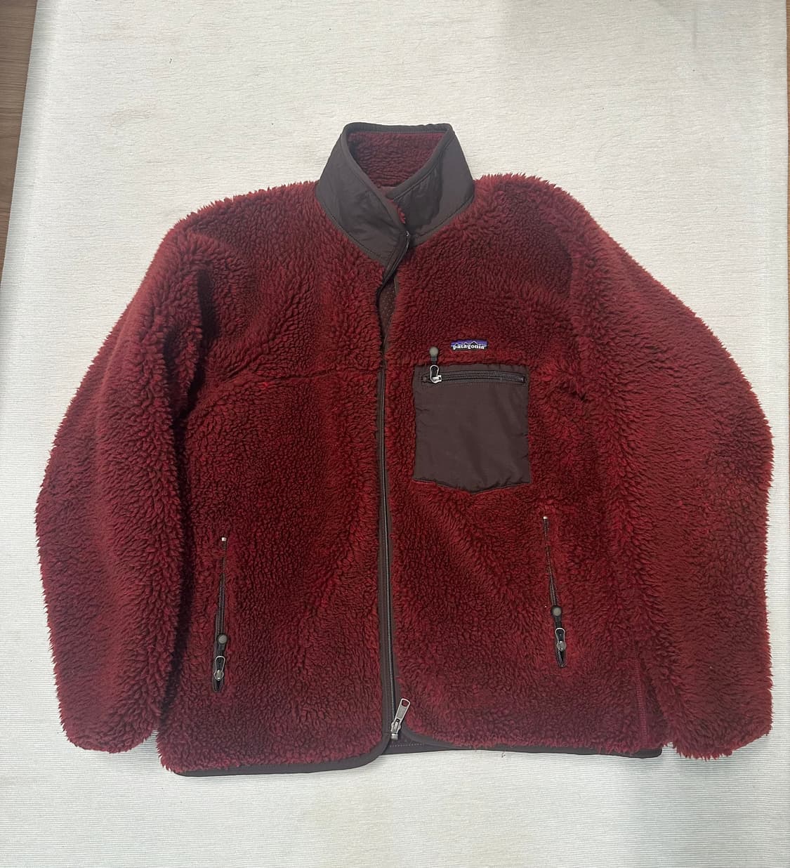 (M) 파타고니아 빈티지 딥파일 버건디 상품이미지2