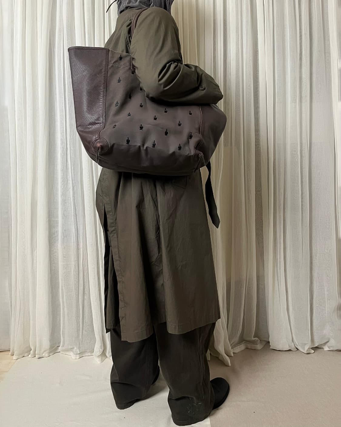 언더커버 13ss heaven 미들핑거 토트백 undercover 상품이미지7