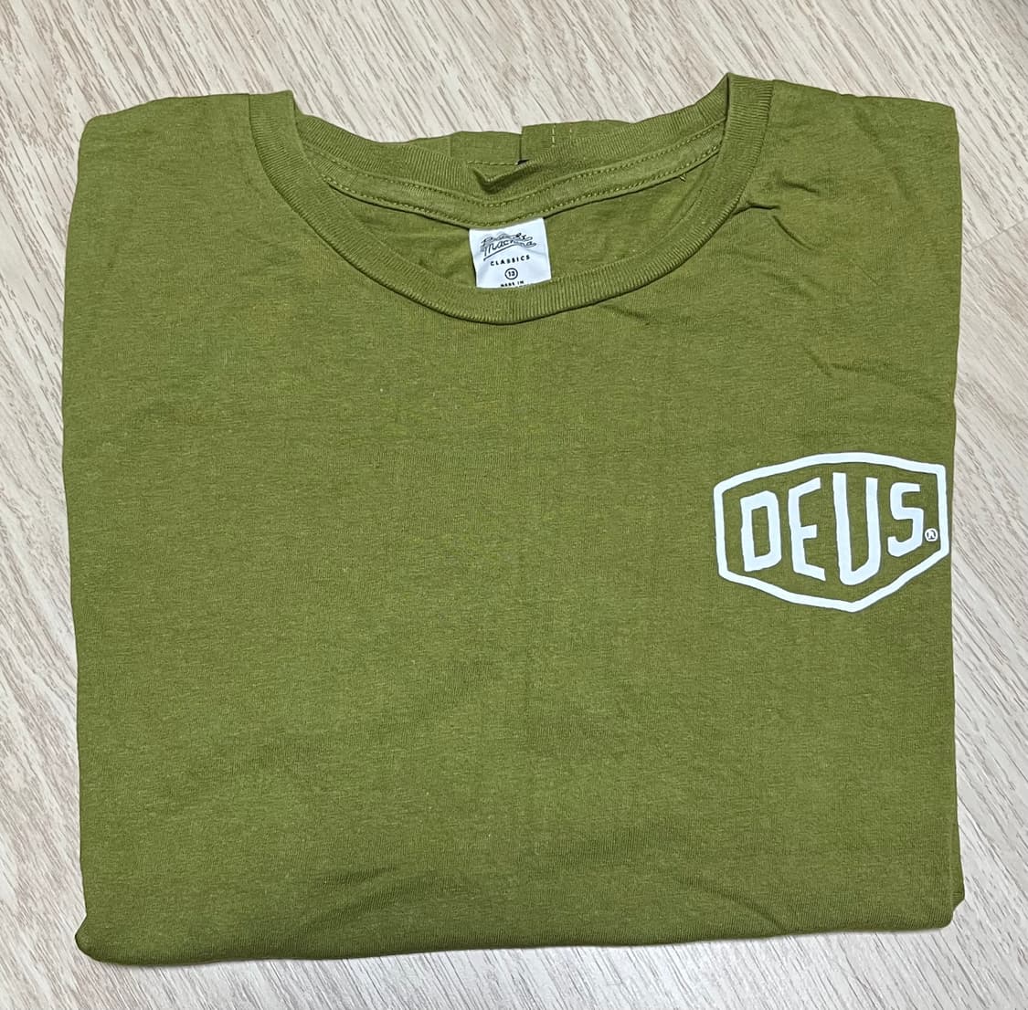 데우스 엑스 마키나 키즈 반팔 로버 그린 13사이즈 상품이미지2