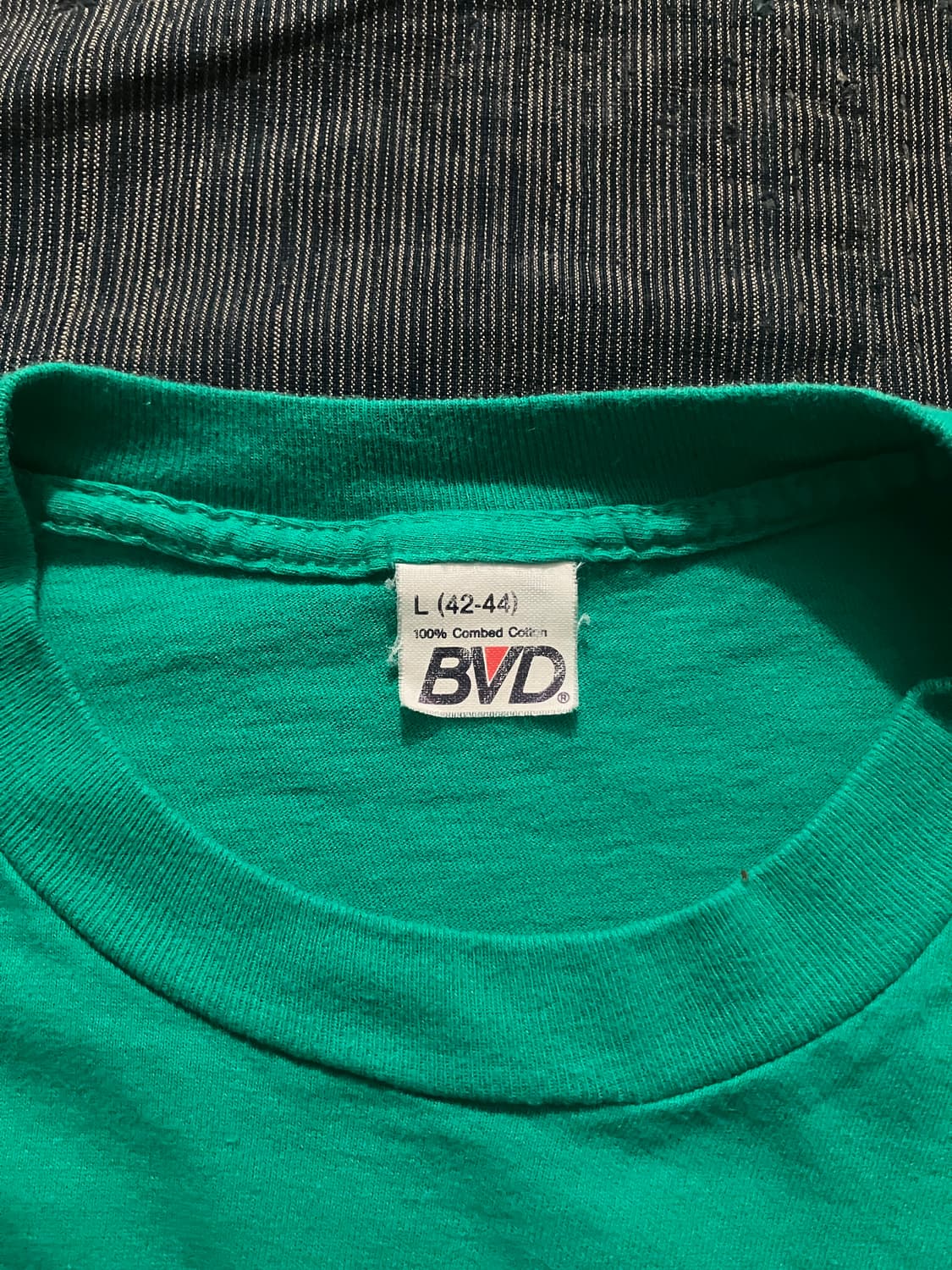 🇺🇸 80~90s USA 빈티지 BVD 셀비지 포켓 티셔츠 상품이미지6