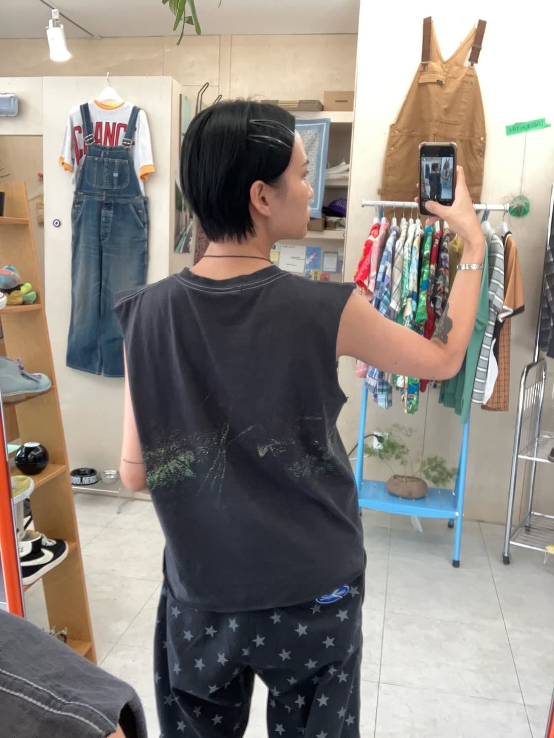 vtg cutting sleeveless  상품이미지1