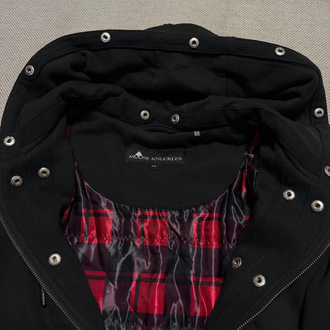 무스너클 버니스웨터 후드집업 상품이미지2