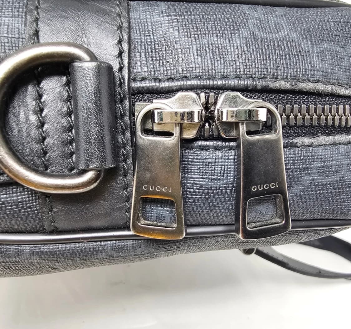 정품 구찌 GG 수프림 블랙 서류 가방 상품이미지7