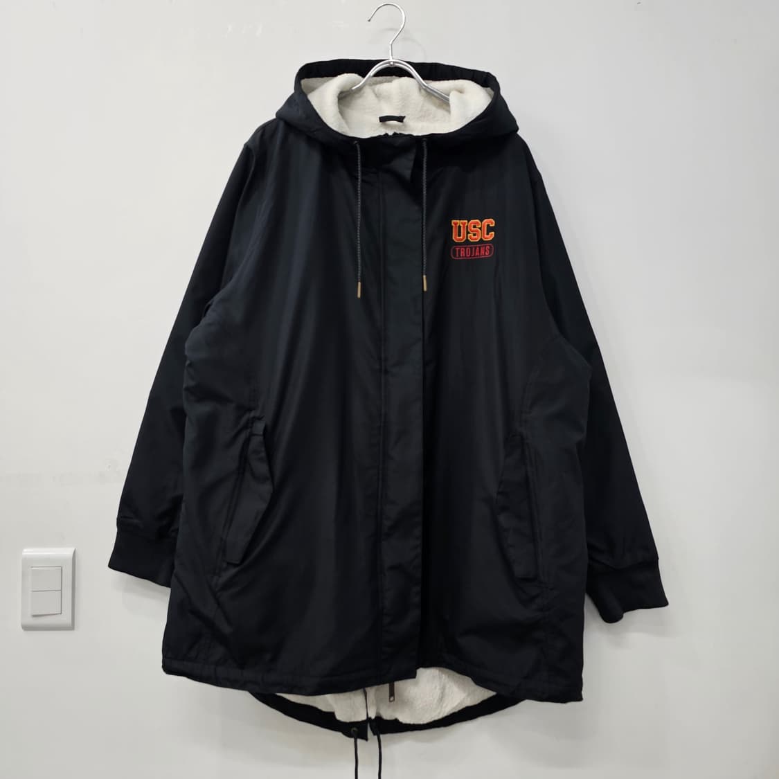 챔피온 USC 보아털 파카 점퍼 상품이미지1