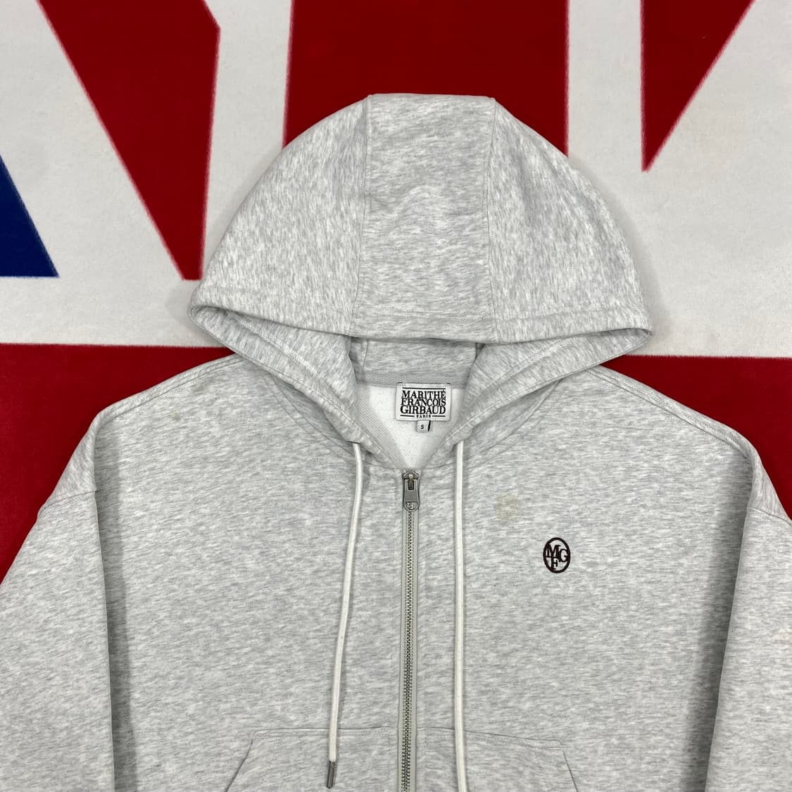 마리떼 크롭 후드집업 여성S  상품이미지3