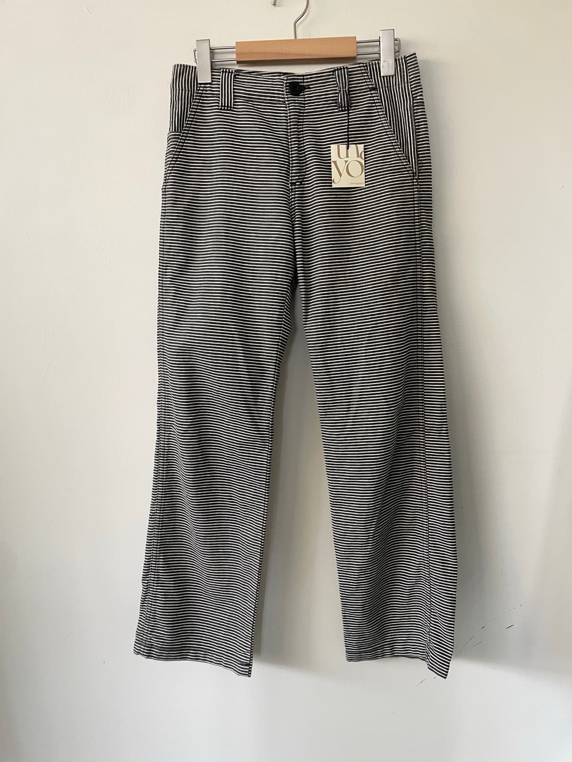 JOHNBULL striped straight pants 상품이미지1