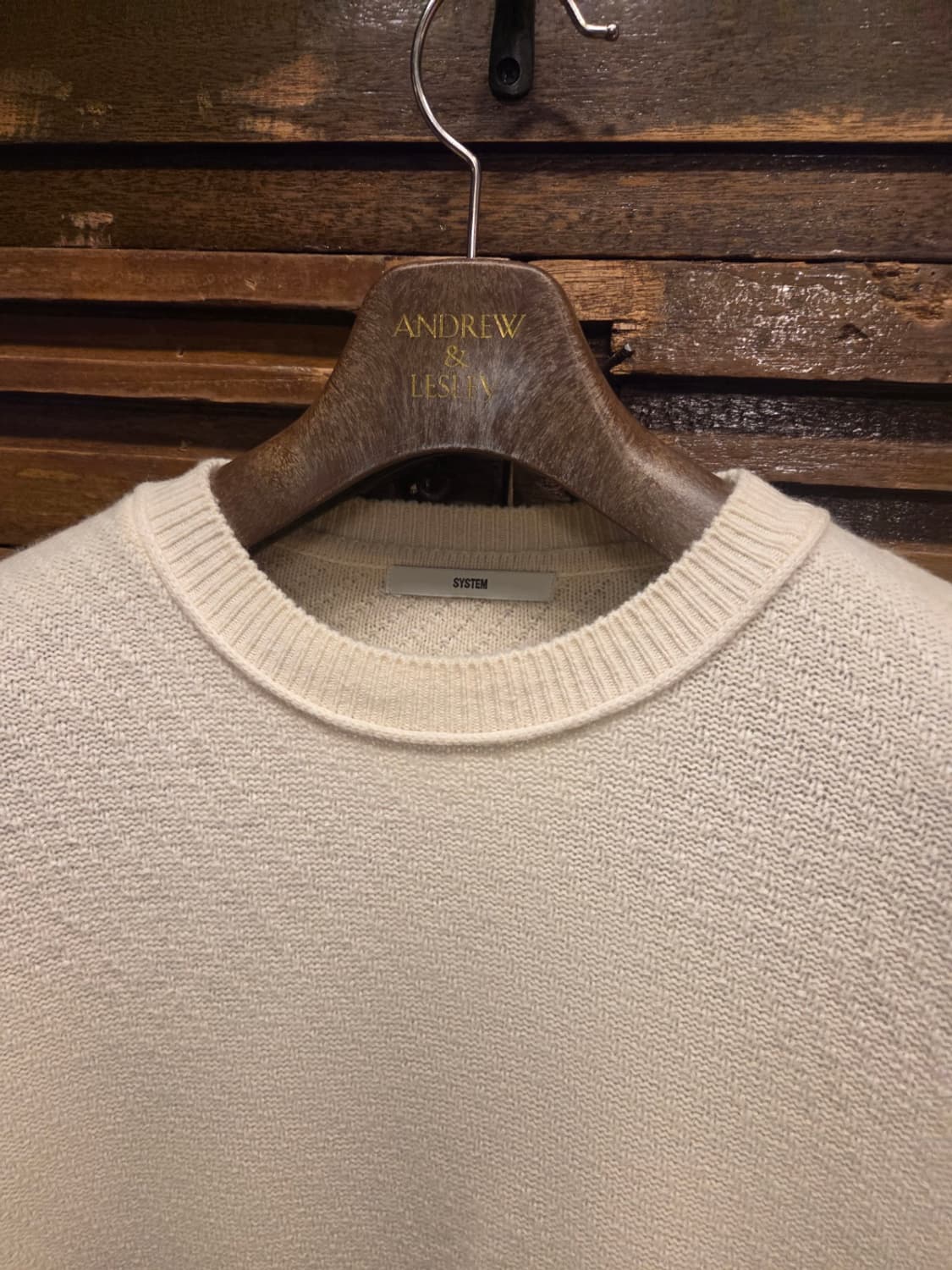 시스템 니트 상품이미지3