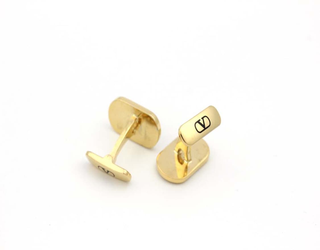 발렌티노 가라바니 4.9cm A등급 천연자개 하이엔드 넥타이핀 커프스 상품이미지5