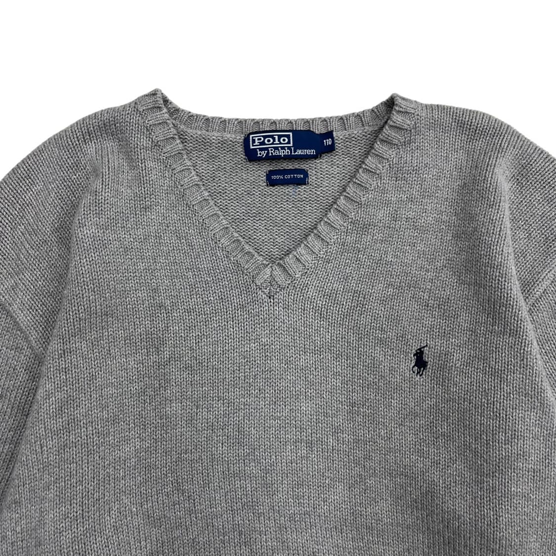 폴로 랄프로렌 네이비포니 그레이 브이니트 110 상품이미지4