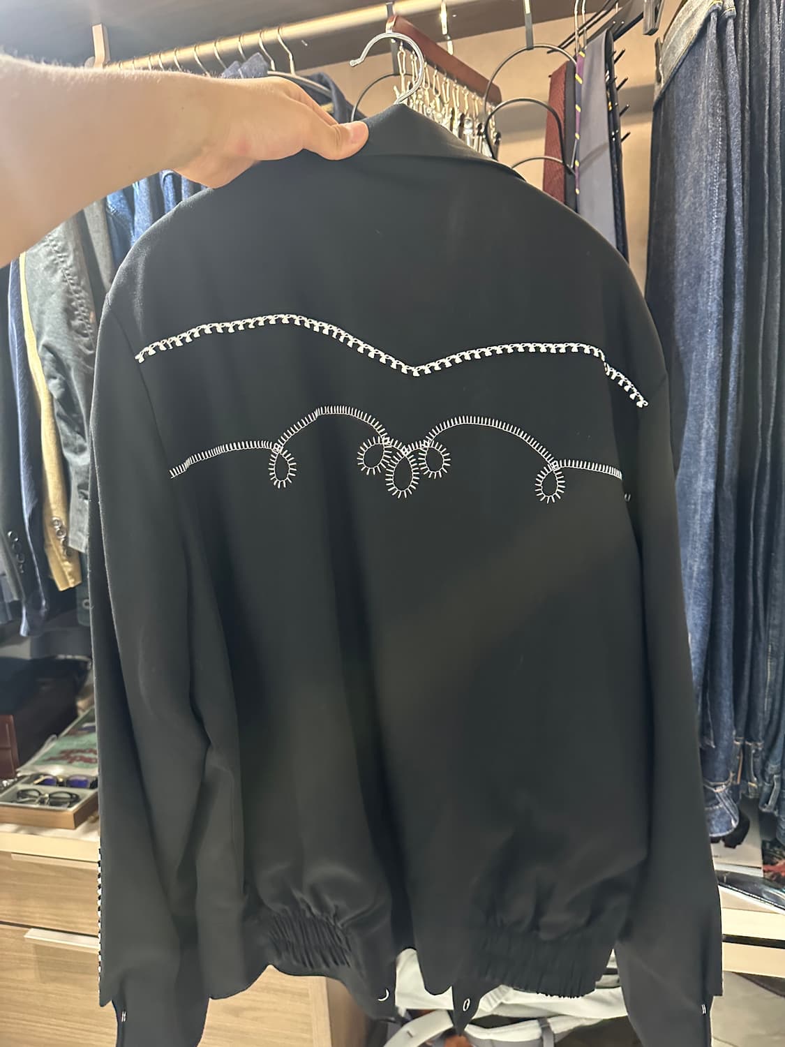 조니뎁 h bar c 웨스턴 볼레로 자켓 L 상품이미지4