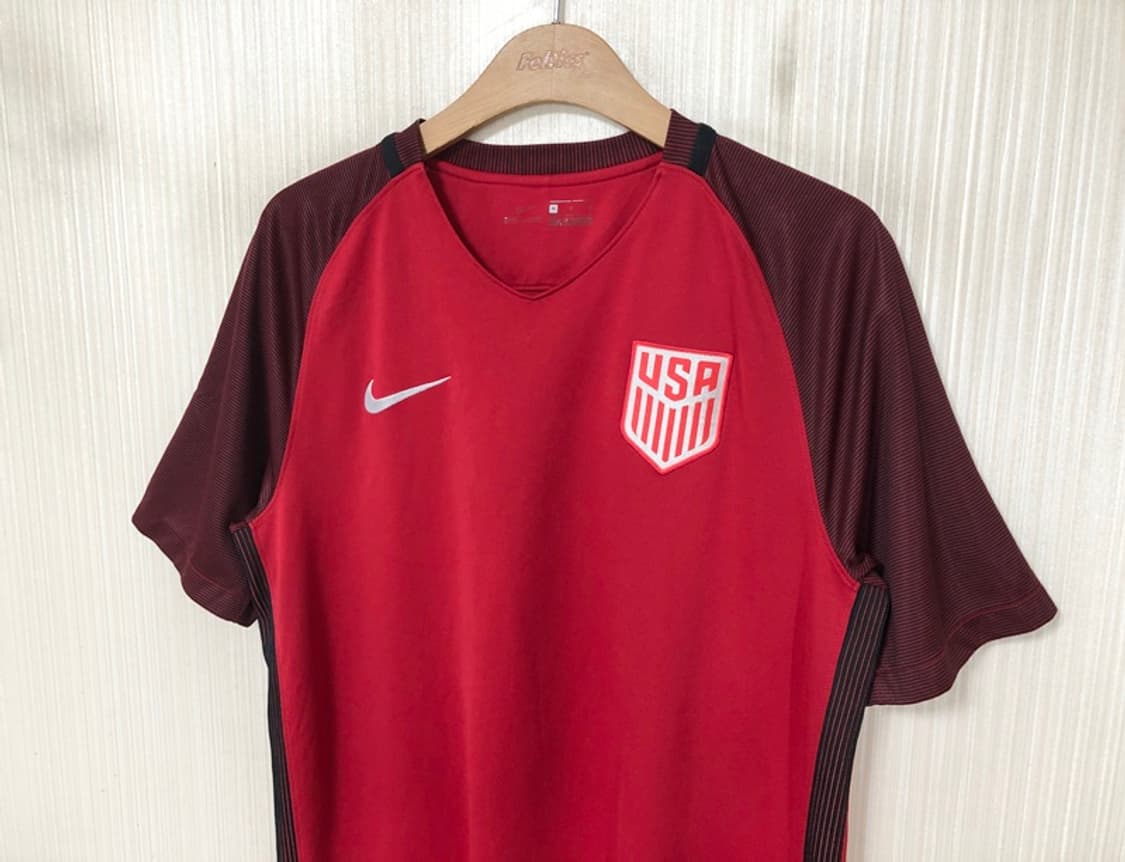 나이키 2017 미국축구국대 어센틱 써드 베이퍼 매치유니폼/져지 M 상품이미지6