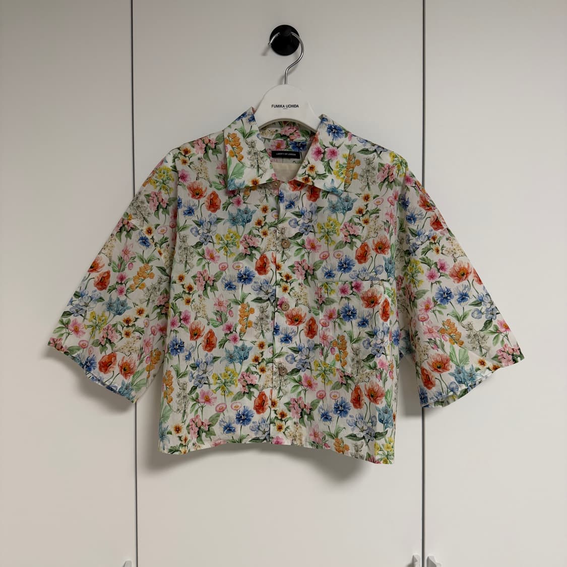 🏷️r13 알써틴 플로랄 크롭셔츠 상품이미지3