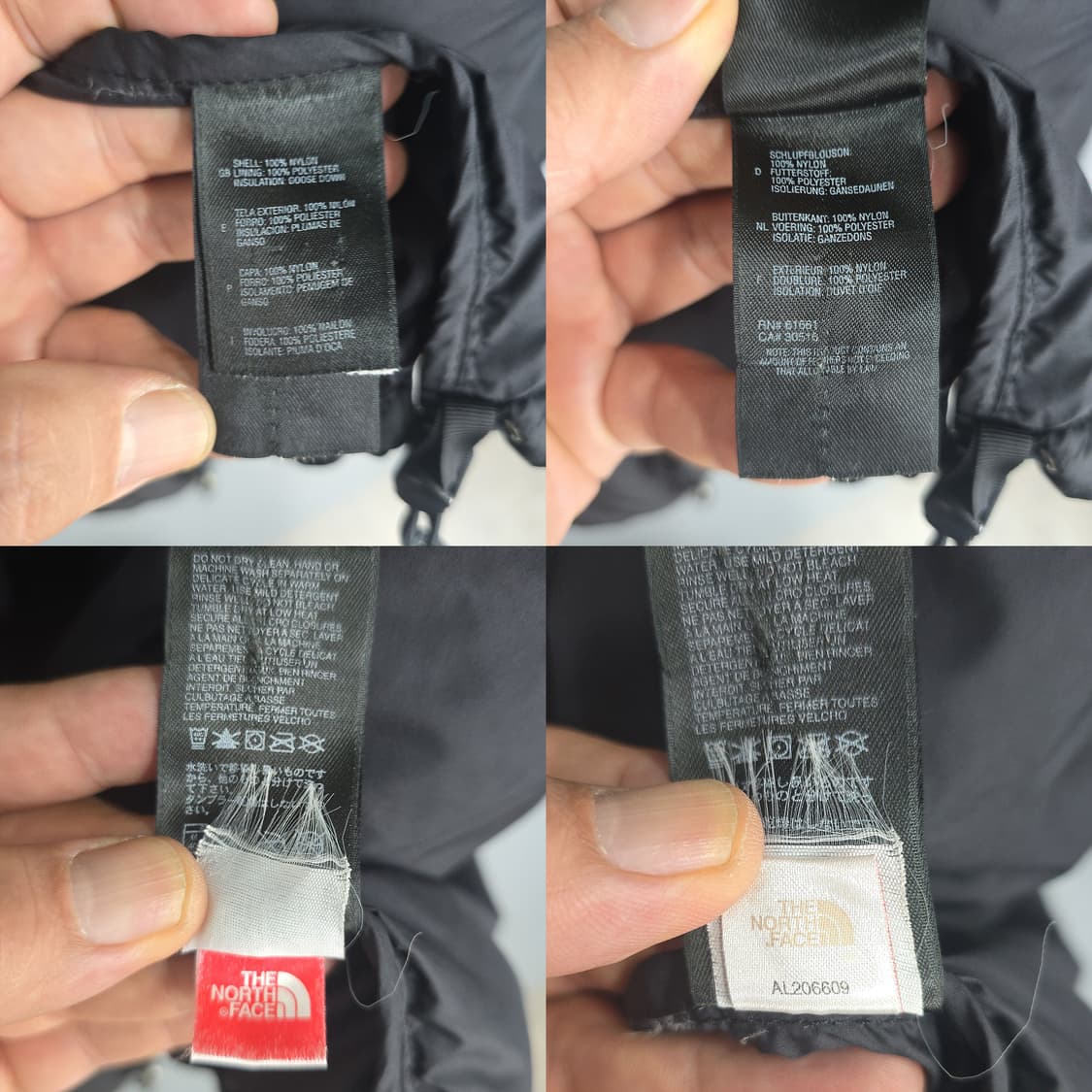 남성 노스페이스 눕시 구스다운 패딩 M 상품이미지10