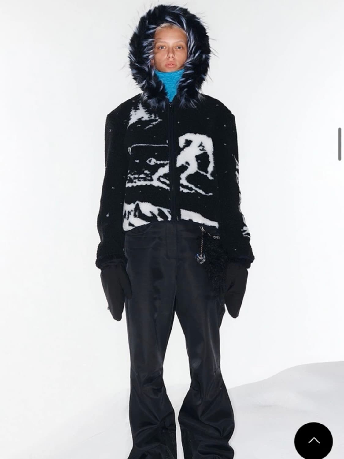오픈와이와이 SKIING FLEECE HOODIE JACKET 상품이미지7