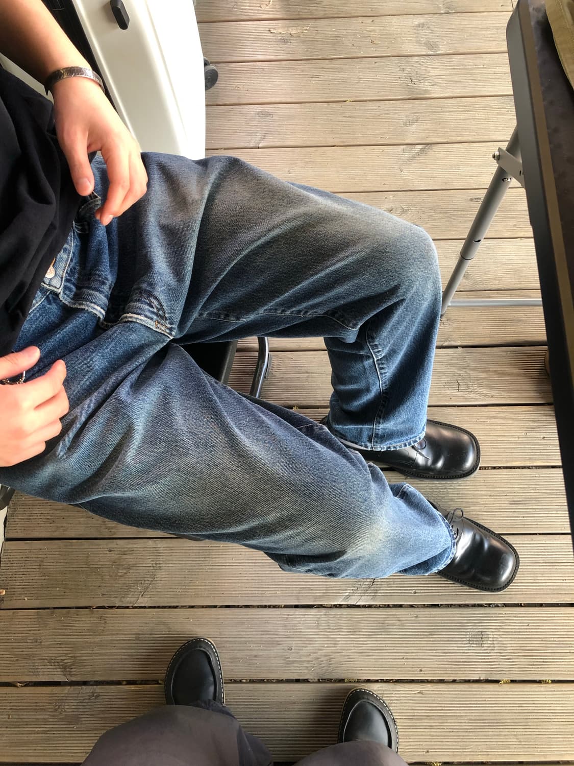 90s 더블알엘 데님 팬츠 상품이미지1