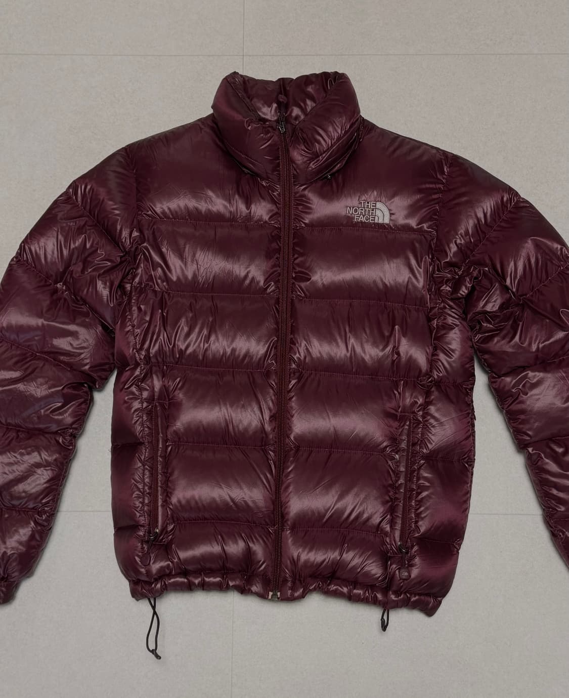 노스페이스 패딩 버건디 상품이미지1
