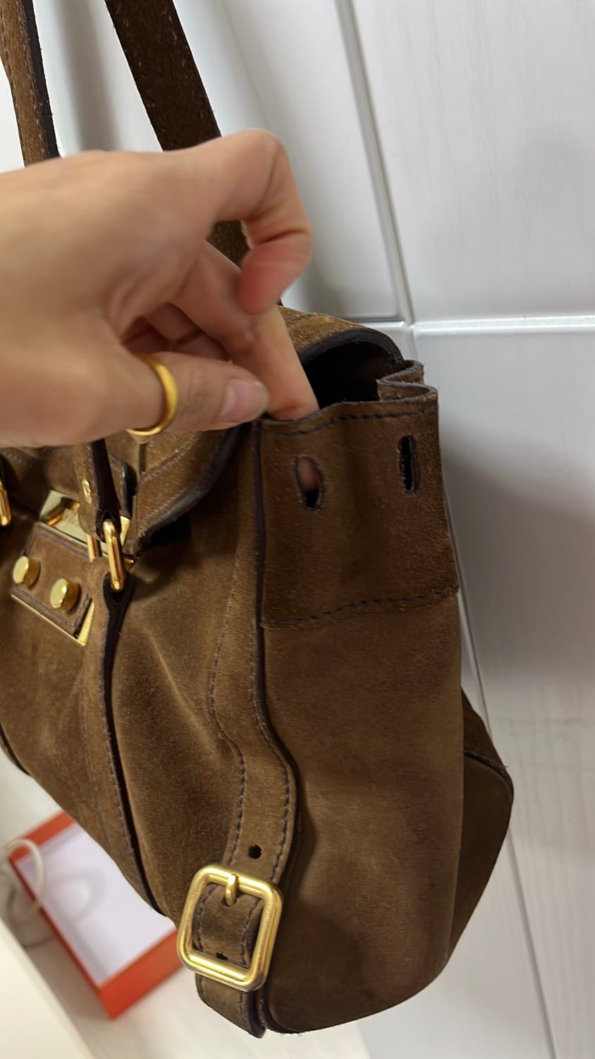  프라다 스웨이드 숄더백 정품  상품이미지8