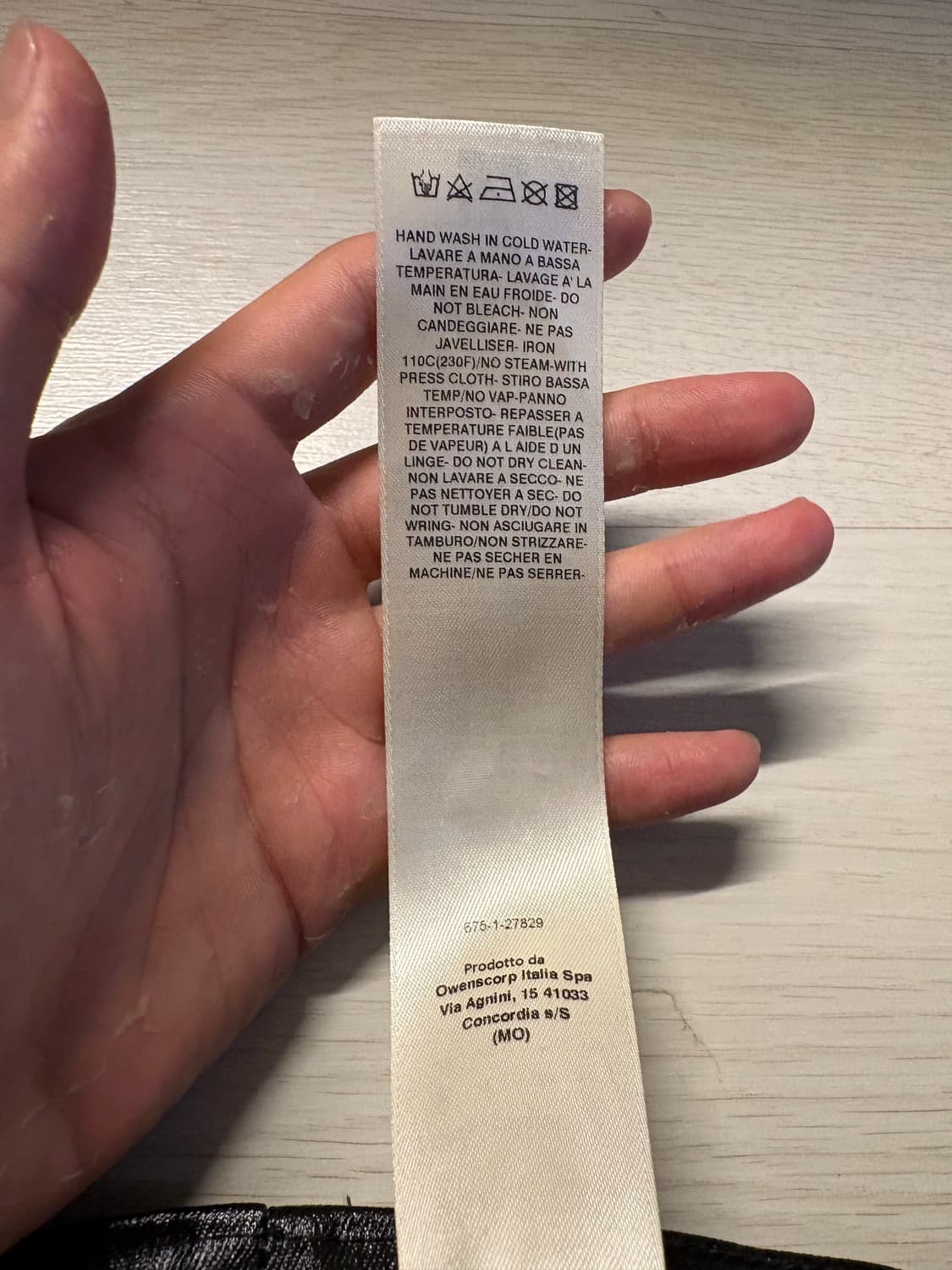 Rick Owens Bolan SCT Hollywood SS25 코팅 데 상품이미지5