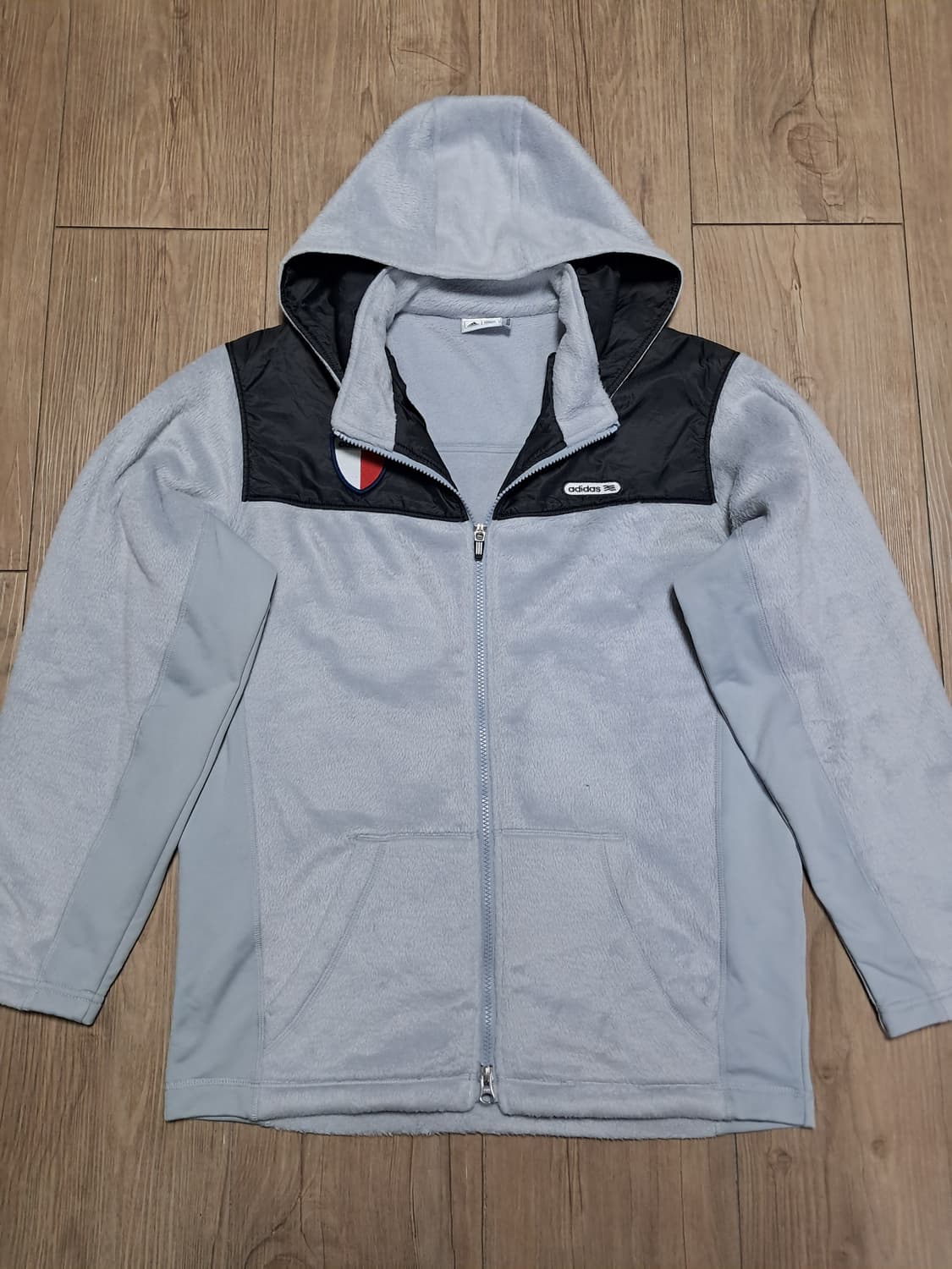 아디다스 후리스 집업 남성XL 상품이미지2