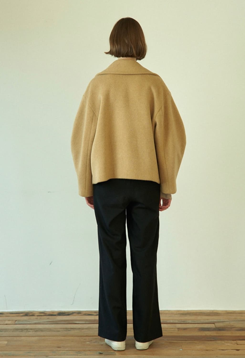 Largo 라르고 벌룬 하프자켓 상품이미지2