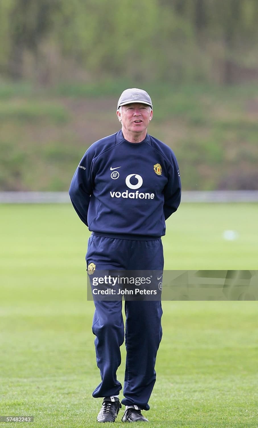 (해외 M) 05-06 맨체스터유나이티드 네이비 써멀탑 판매 상품이미지10