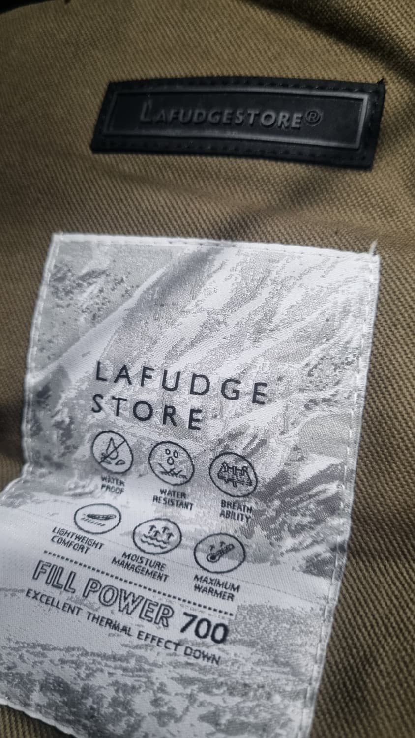 (라퍼지스토어) 헤비 덕다운파카 겨울야상 105~110(xL) 2번착용 상품이미지3