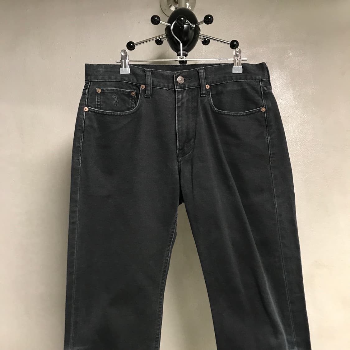 폴로 랄프로렌 흑청 데님 팬츠 32/32 상품이미지2