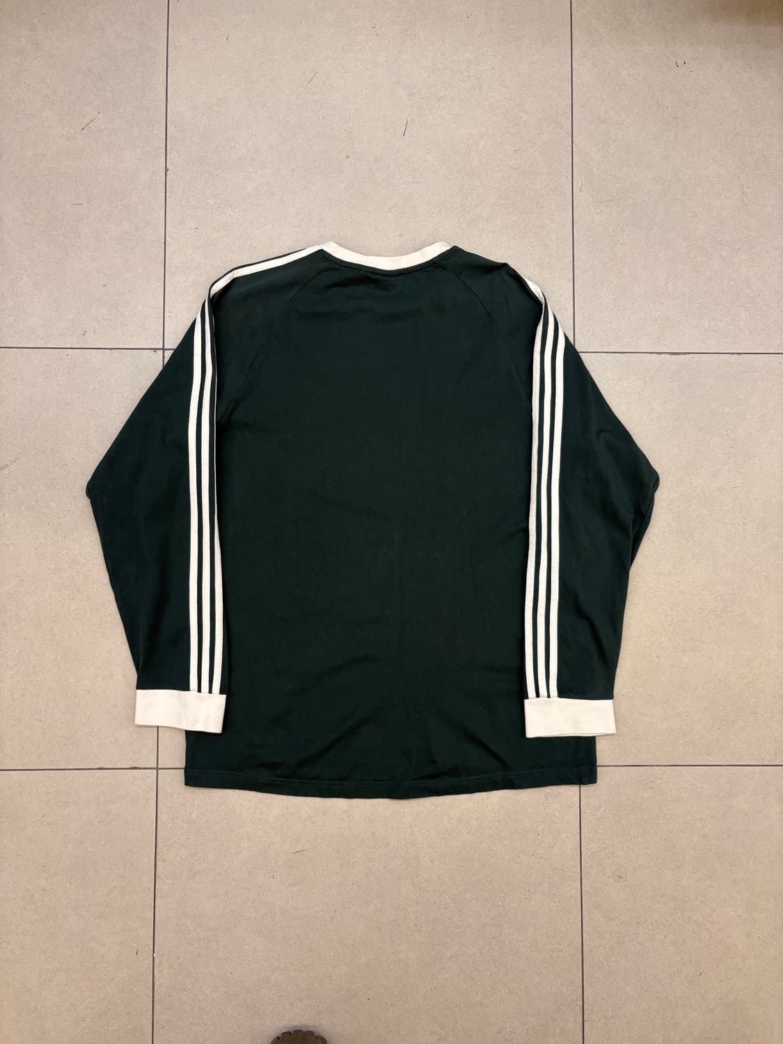 아디다스 그린 스트라이프 롱슬리브 상품이미지6