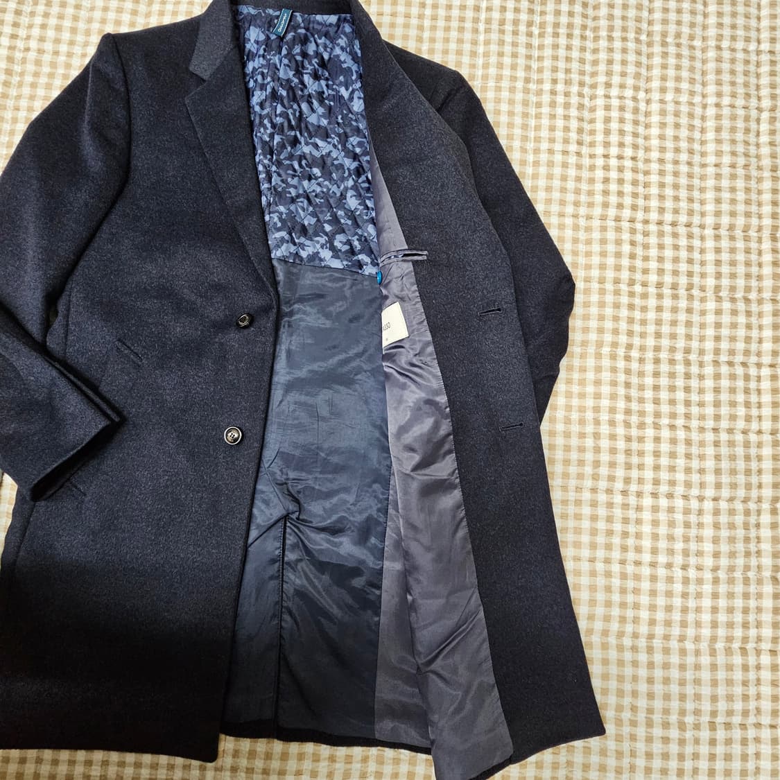 스파쏘 울100 코트 자켓 남자100 상품이미지5