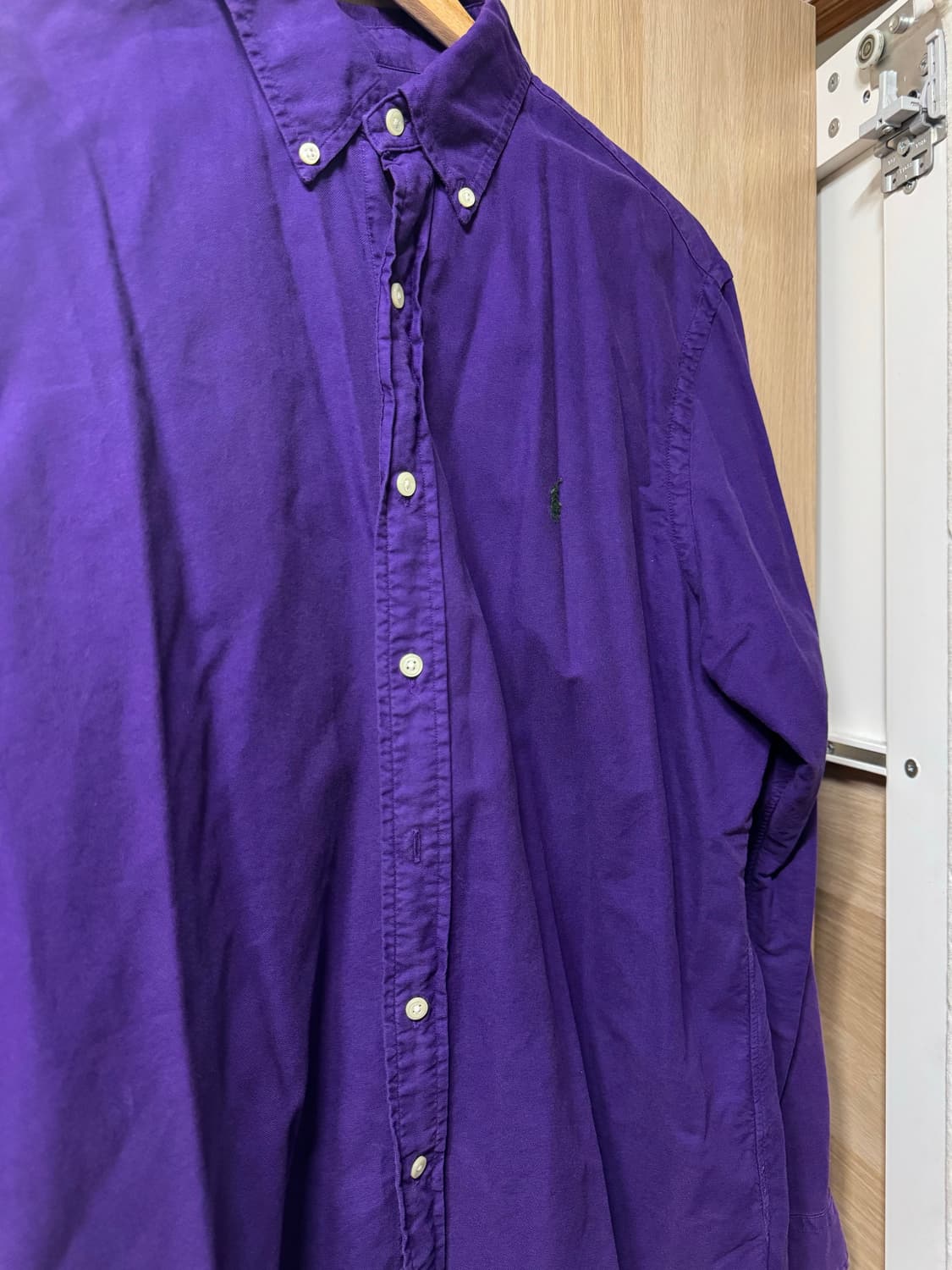 폴로 랄프로렌 퍼플 셔츠 L  상품이미지1