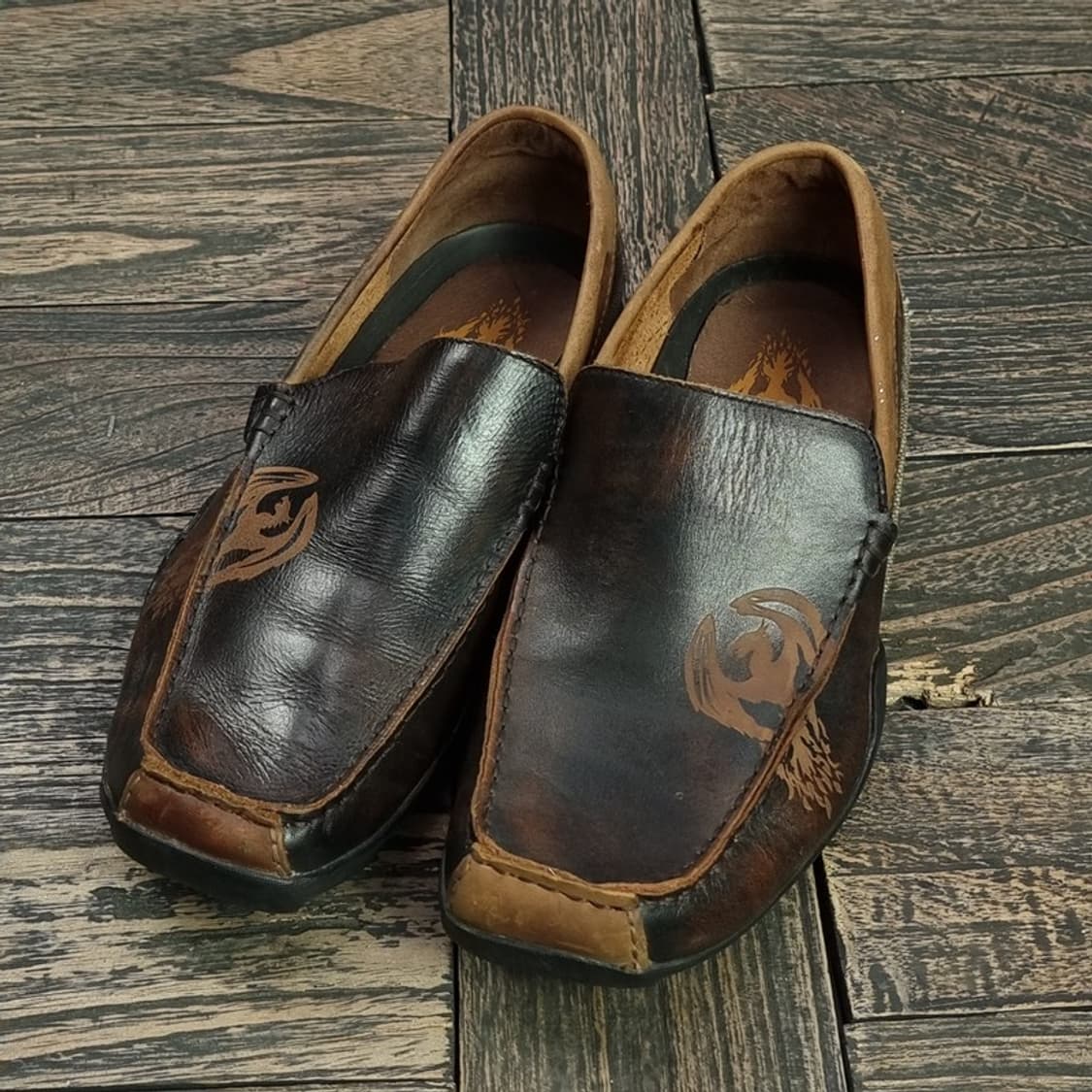 [스케쳐스 USA] 펑크 레더 스포츠솔 로퍼 구둥화 M17123 상품이미지1