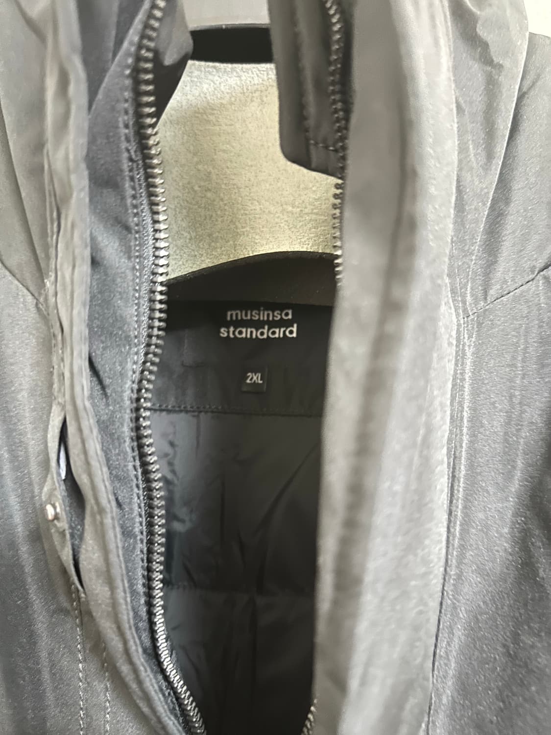 무신사 스탠다드 롱패딩 xxl 상품이미지2