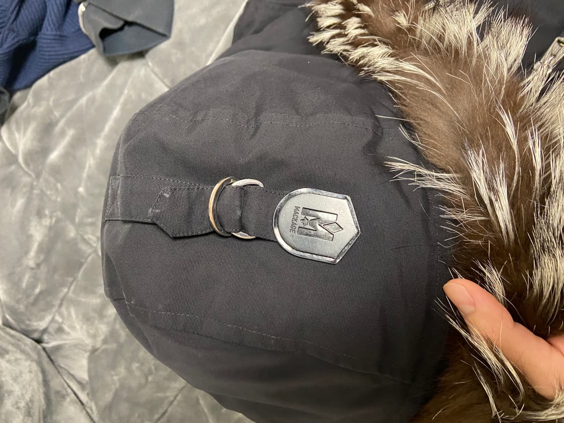 맥케이지 딕슨 23fw 실버퍼 38사이즈 상품이미지5