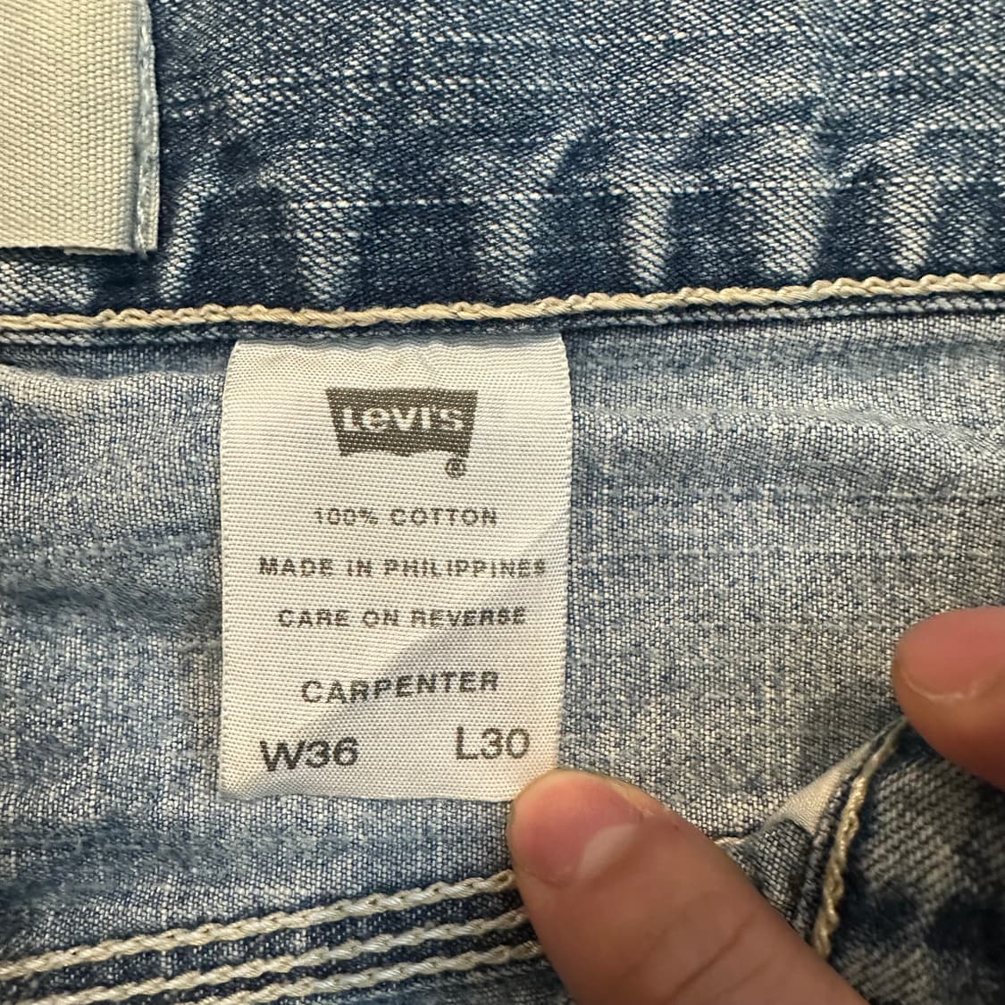 00s 리바이스(Levis) 카펜터 데님 팬츠 상품이미지5