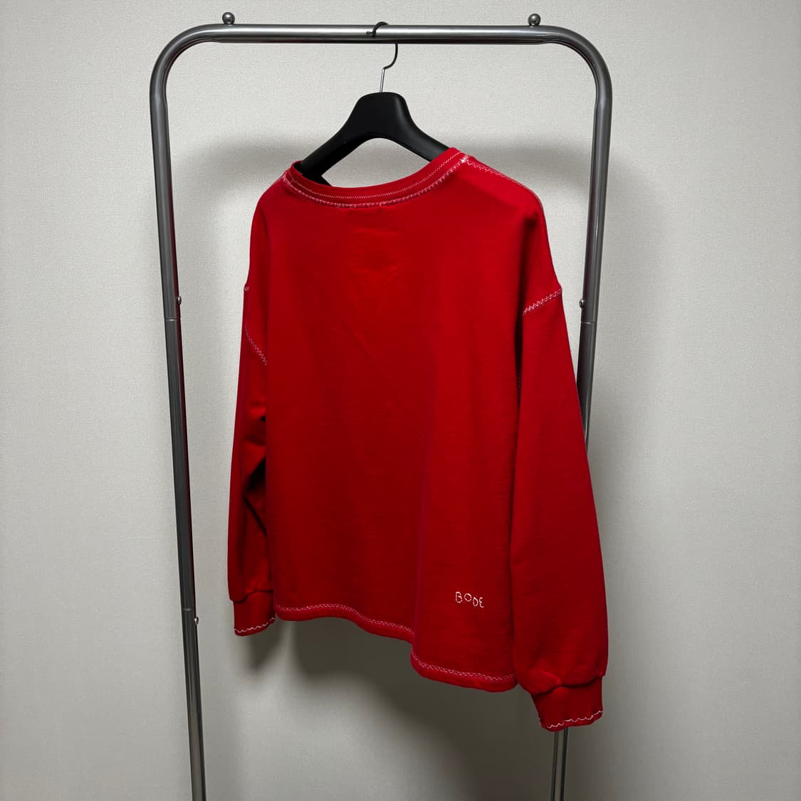 M/L) Bode 보디 자수 크롭 맨투맨 스웻셔츠 상품이미지6