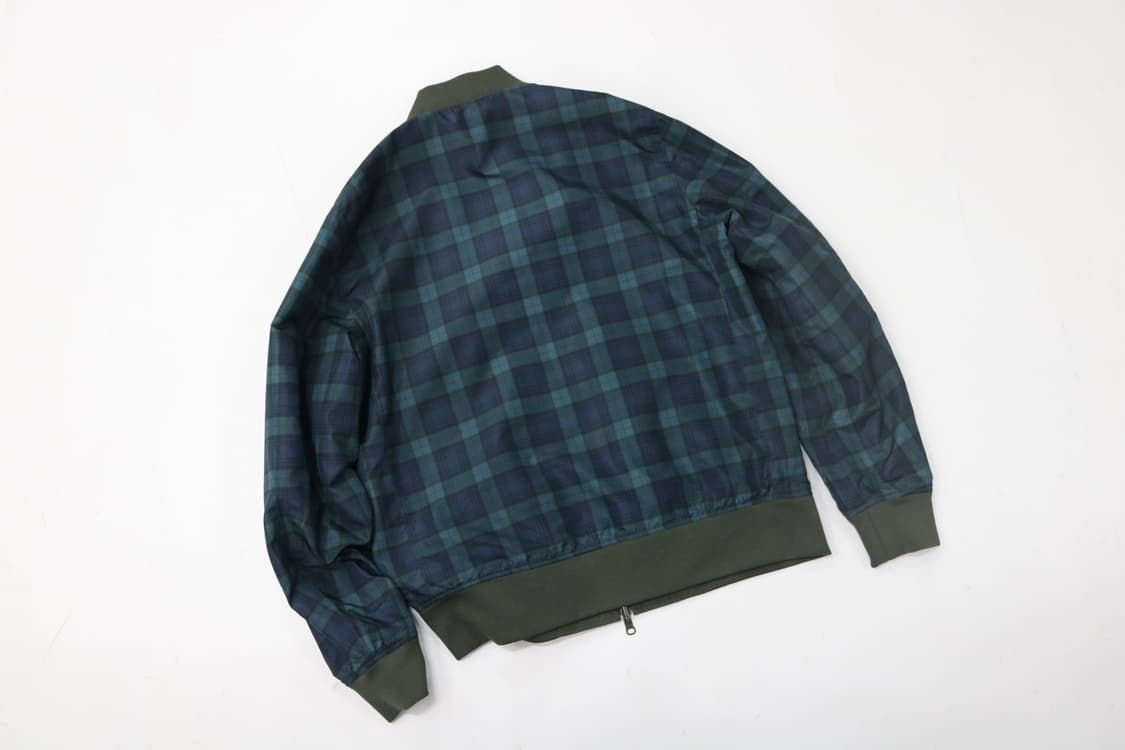 Nano Base 나노베이스 리버시블 체크 항공점퍼 MA-1 (L) 상품이미지9